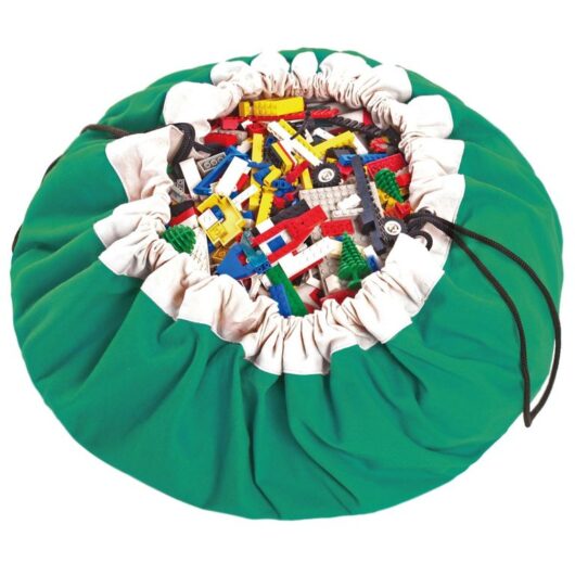 Игровой коврик Play&Go мешок для хранения игрушек Classic Зелёный