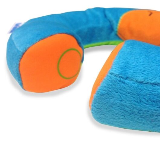 Детская подушка для шеи автомобильная Trunki Yondi Bert Blue Голубая кошечка