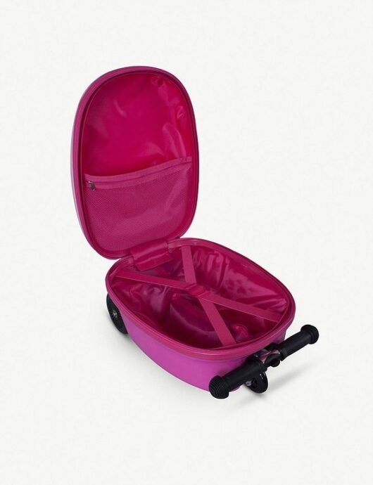 Детский чемодан самокат Zinc Flyte Фламинго