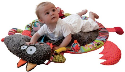 Детский развивающий коврик Ebulobo Louloup playmat Волчонок