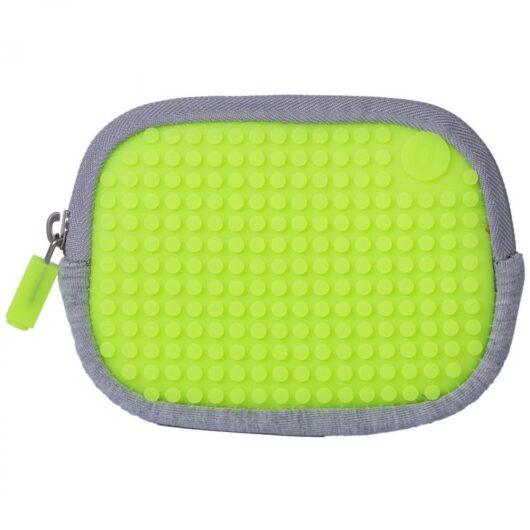 Маленькая пиксельная сумочка UPixel Cotton Pouch зеленый