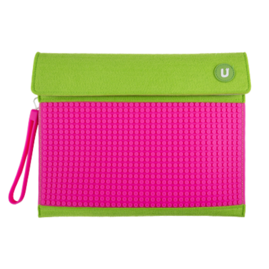Клатч UPixel SOHO Envelope clutch WY-B010 зеленый розовый