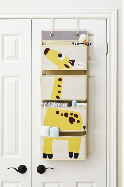 Органайзер на стену 3 Sprouts Жираф Yellow Giraffe