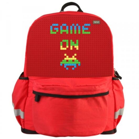 Школьный пиксельный рюкзак Upixel Explorer Красный