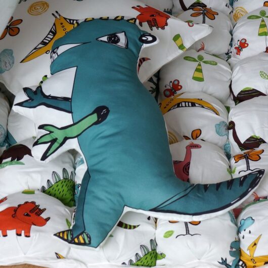 Игрушка подушка Динозавр Тирекс