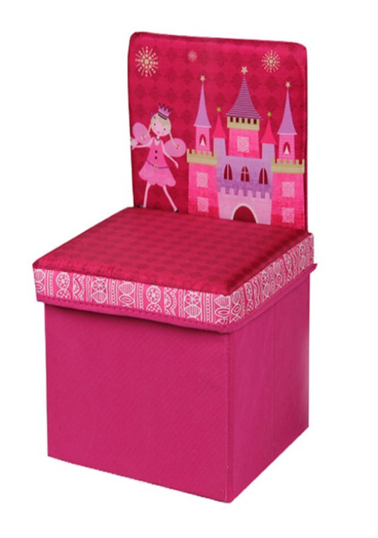 Детский стульчик - коробка для игрушек Bieco принцесса