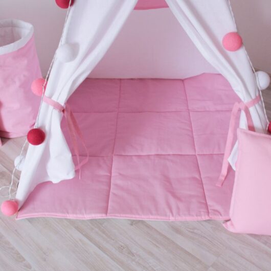 Игровой коврик для вигвама VAMVIGVAM Simple Pink розовый