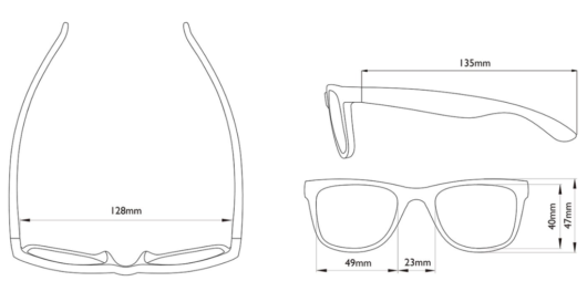Компьютерные очки для защиты глаз от монитора Real Kids Черепаховый 10+