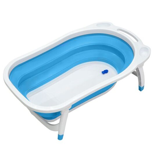 Детская складная ванна Funkids Folding Smart Bath голубой