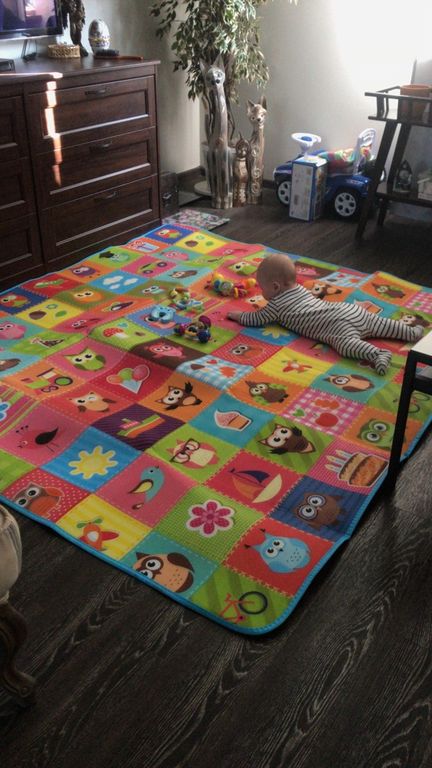 Детский игровой развивающий коврик Mambobaby Совята