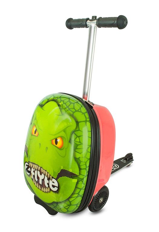 Детский чемодан самокат Zinc Flyte Динозавр Darwin