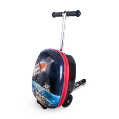 Детский чемодан самокат Zinc Flyte Космонавт