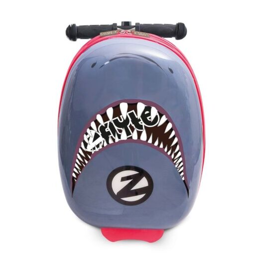 Детский чемодан самокат Zinc Акула