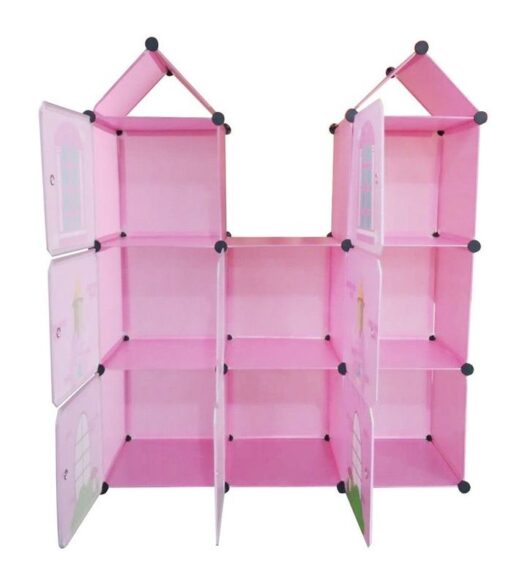 Детский модульный шкаф Ruges Королевство розовый