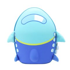 Детский рюкзак Anilove Самолет голубой