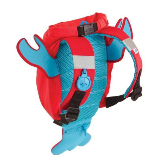 Детский рюкзак из водонепроницаемой ткани для бассейна и пляжа Trunki PaddlePak Лобстер