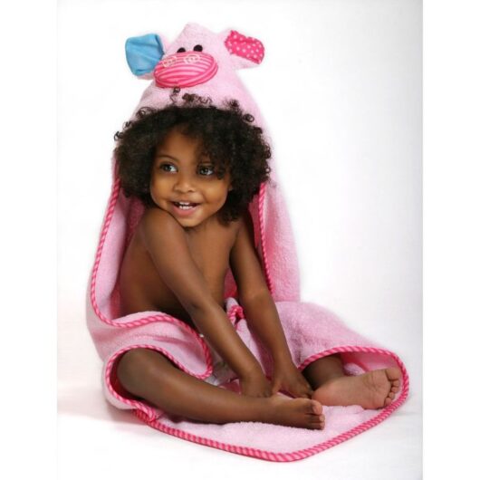 Детское полотенце с капюшоном Zoocchini Свинка Пигги