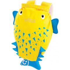 Детский рюкзак из водонепроницаемой ткани для бассейна и пляжа Trunki PaddlePak Рыба Пузырь