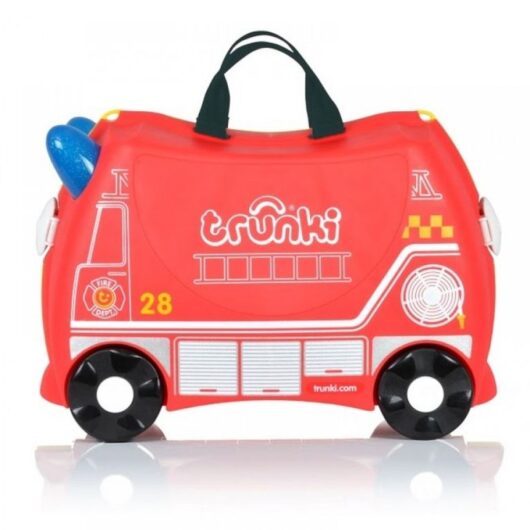 Детский чемодан на колесах Trunki Frank Пожарный