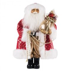Дед Мороз в красной шубе с мешком Maxitoys 32 см