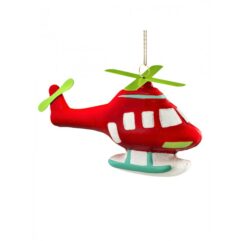 Ёлочная игрушка Erich Krause Decor Вертолет 14 см