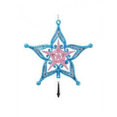 Ёлочная игрушка Erich Krause Decor Звезда с кристаллом 15 см