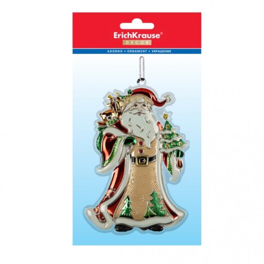 Ёлочная игрушка Erich Krause Decor Дед Мороз 17 см