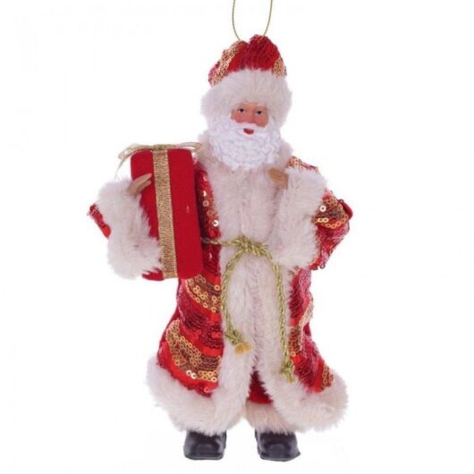 Дед Мороз с мешком и списком Attache 31 см