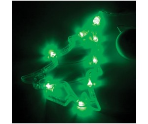 Фигура светодиодная Neon-Night Елочка на присоске с подвесом 19x16 см